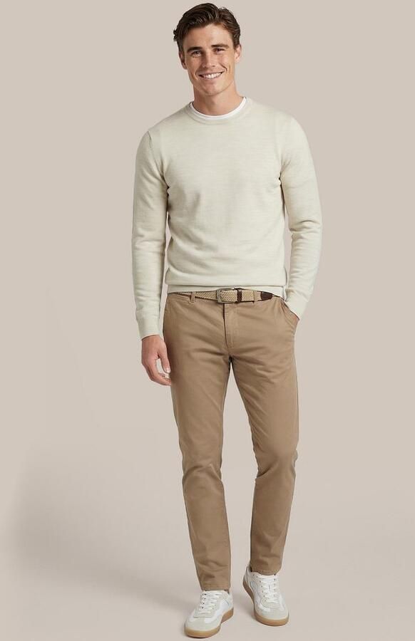 Suitable Chino Peano Twill Sand - Foto 5