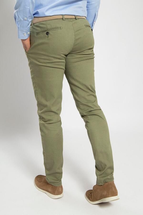 Suitable Chino Pico Groen - Foto 4