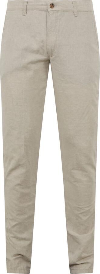 Suitable Chino Pico Linnen Beige