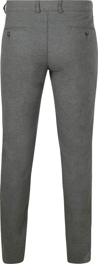 Suitable Broek Chino Pico Pleat Flanel Grijs - Foto 5