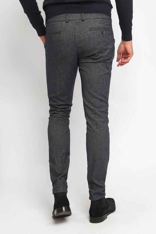 Suitable Chino Pico Pleat Navy - Foto 2