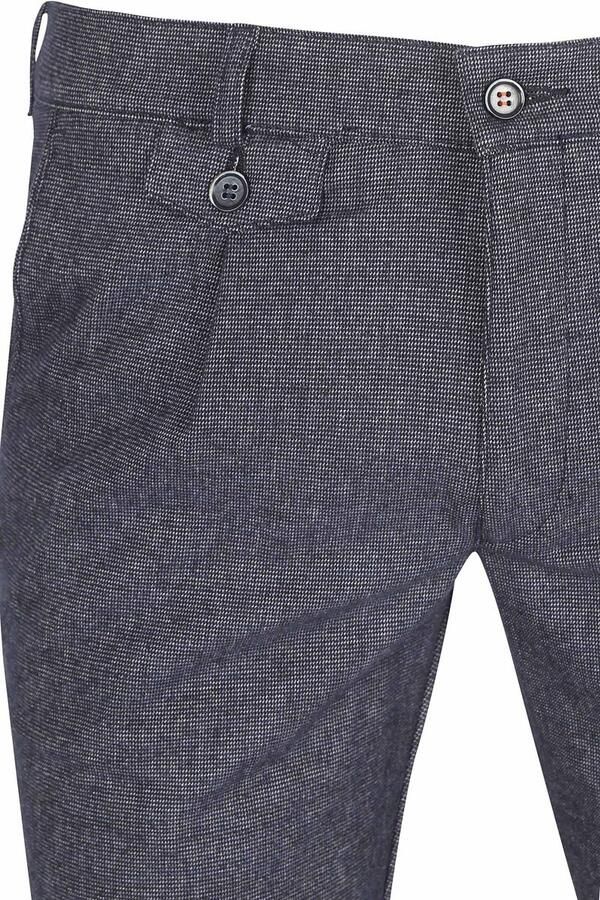 Suitable Chino Pico Pleat Navy - Foto 3