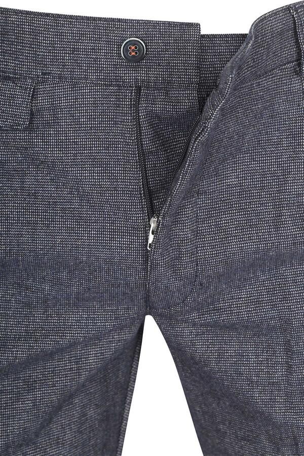 Suitable Chino Pico Pleat Navy - Foto 4
