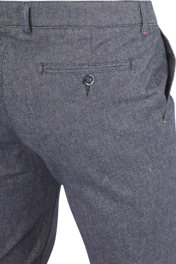 Suitable Chino Pico Pleat Navy - Foto 5