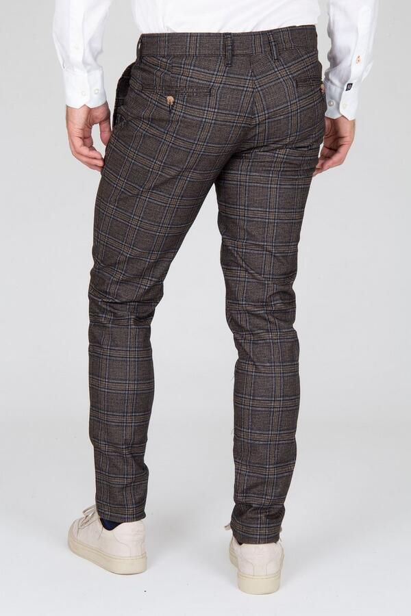 Suitable Chino Pico Ruiten Bruin - Foto 3