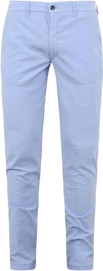 Suitable Broek Chino Pico Ruiten Lichtblauw