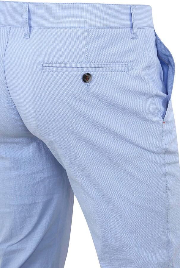 Suitable Broek Chino Pico Ruiten Lichtblauw - Foto 3