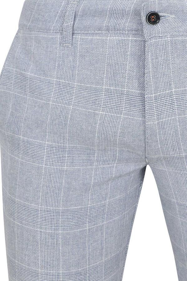 Suitable Broek Chino Pico Ruiten Lichtblauw - Foto 5