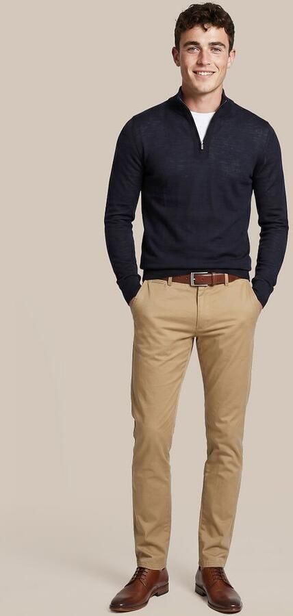 Suitable Broek Chino Plato Beige - Foto 5