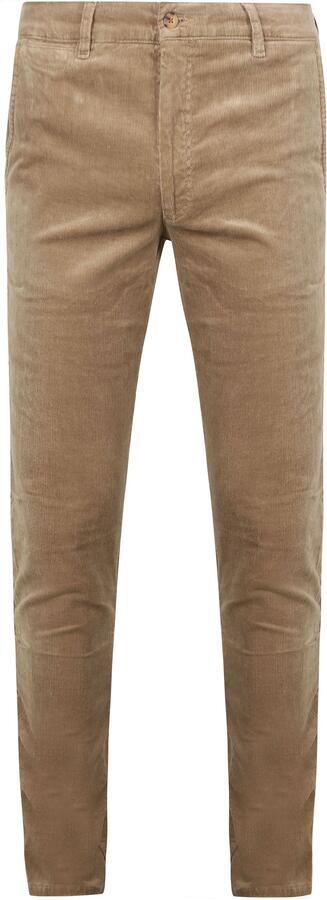 Suitable Chino Plato Corduroy Beige