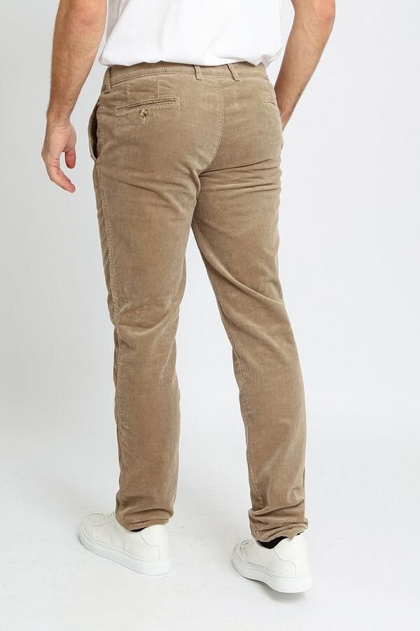 Suitable Chino Plato Corduroy Beige - Foto 4
