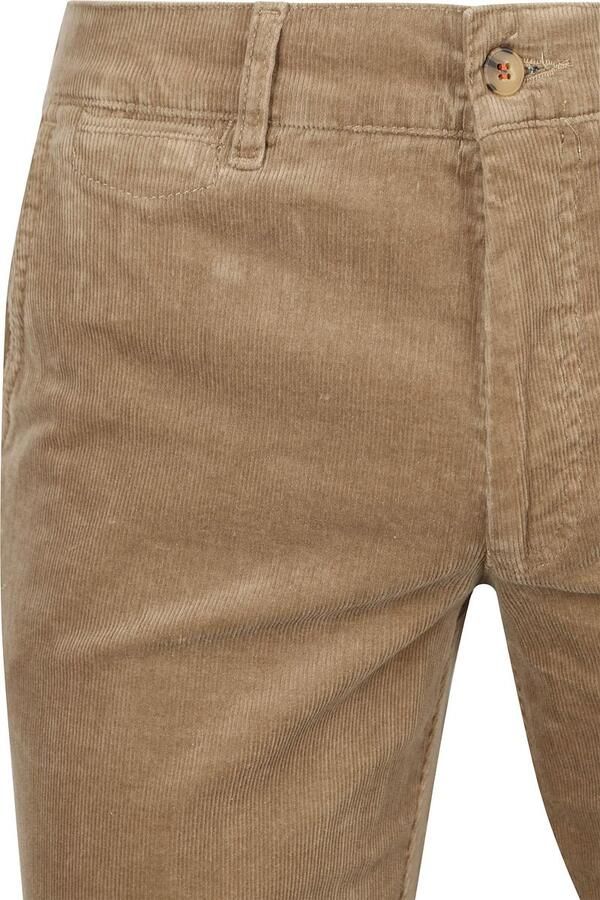 Suitable Chino Plato Corduroy Beige - Foto 5