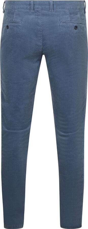 Suitable Chino Plato Corduroy Blauw - Foto 5