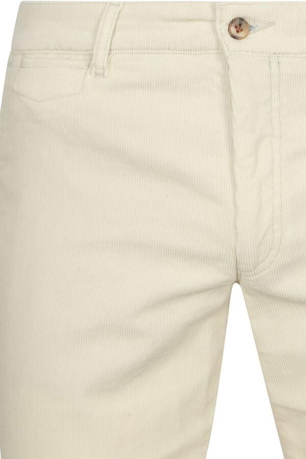 Suitable Chino Plato Corduroy Off White - Foto 5