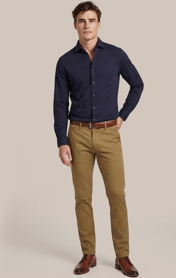 Suitable Chino Plato Khaki - Foto 4