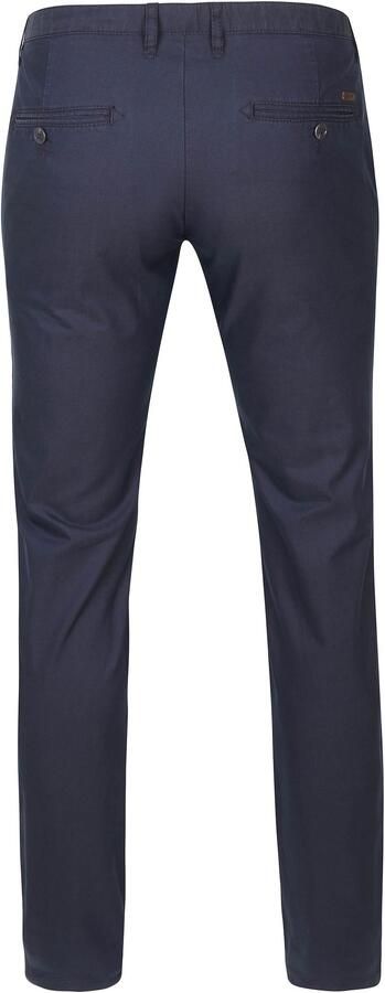 Suitable Broek Chino Sartre 3467 Donkerblauw - Foto 2
