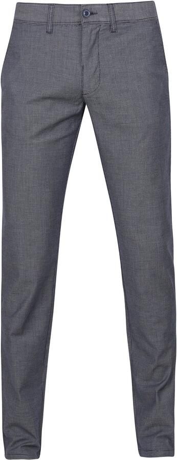 Suitable Broek Chino Sartre Navy White