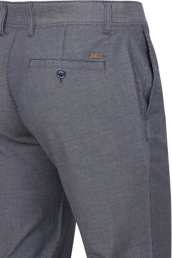 Suitable Broek Chino Sartre Navy White - Foto 2