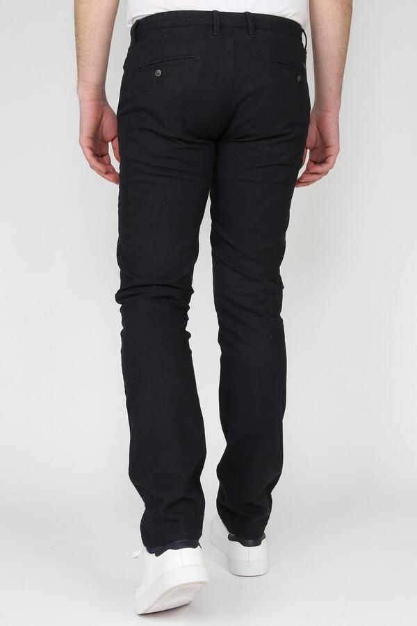 Suitable Broek Chino Sartre Ruit Donkerblauw - Foto 3