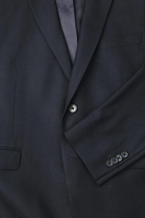 Suitable Blazer Classic Colbert Wol Blend Navy