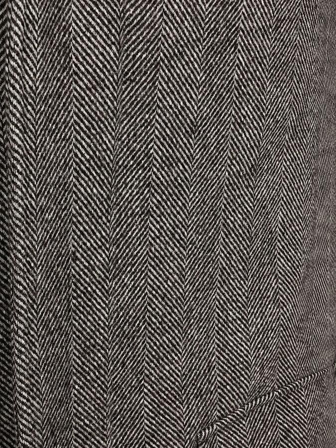 Suitable Mantel Coat Longsaddle Herringbone Bruin - Foto 4