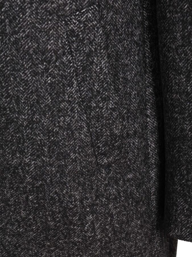 Suitable Blazer Coat Wol Herringbone Navy - Foto 4
