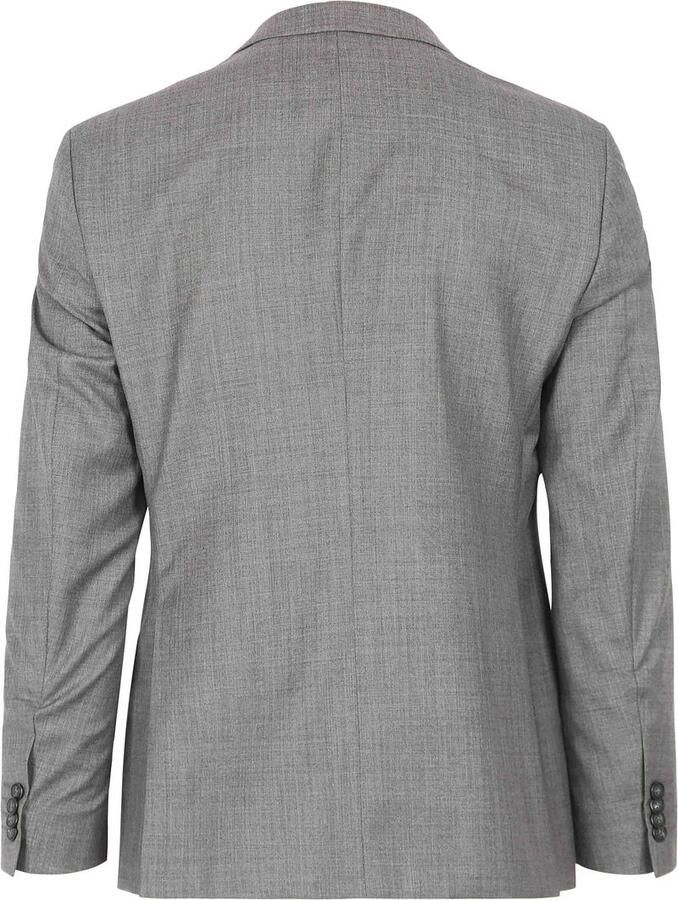 Suitable Blazer Colbert Evans Wol Antraciet