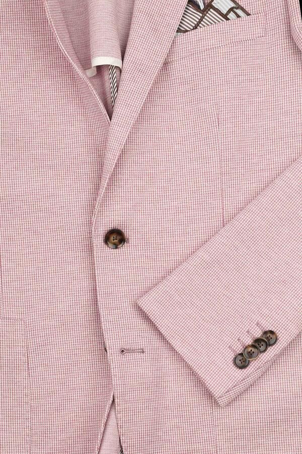 Suitable Blazer Colbert Face Print Rood - Foto 4