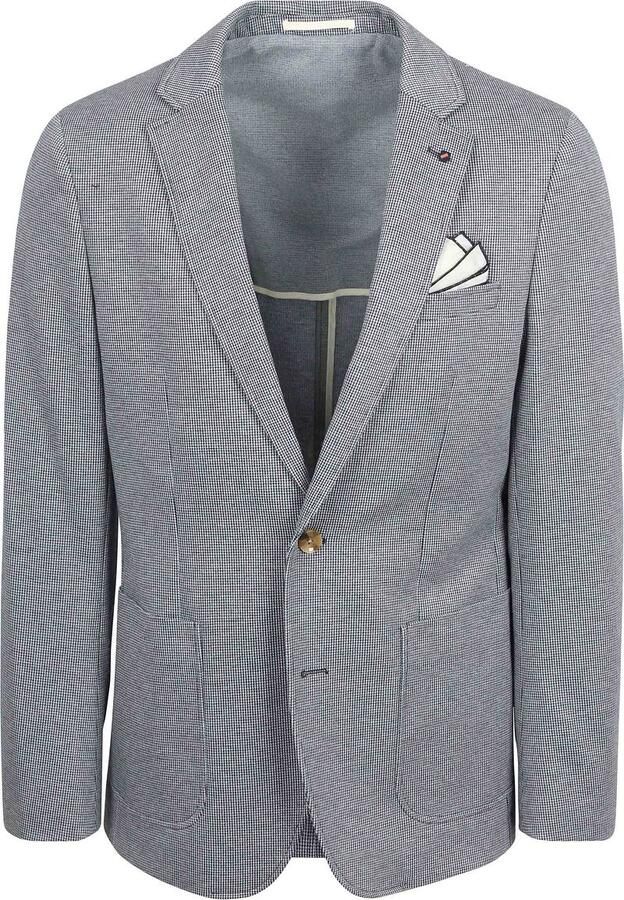 Suitable Blazer Colbert Fame Houndstooth Navy