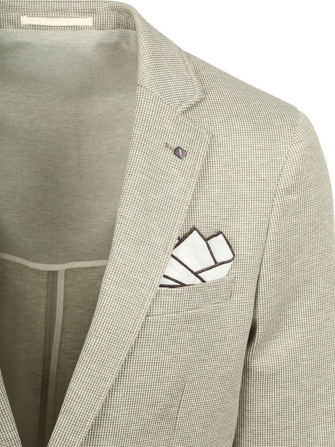 Suitable Blazer Colbert Fame Houndstooth Olive - Foto 3