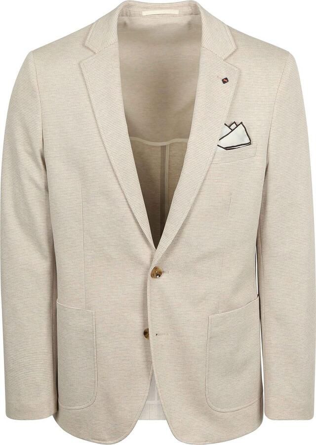 Suitable Blazer Colbert Fame Houndstooth Sand