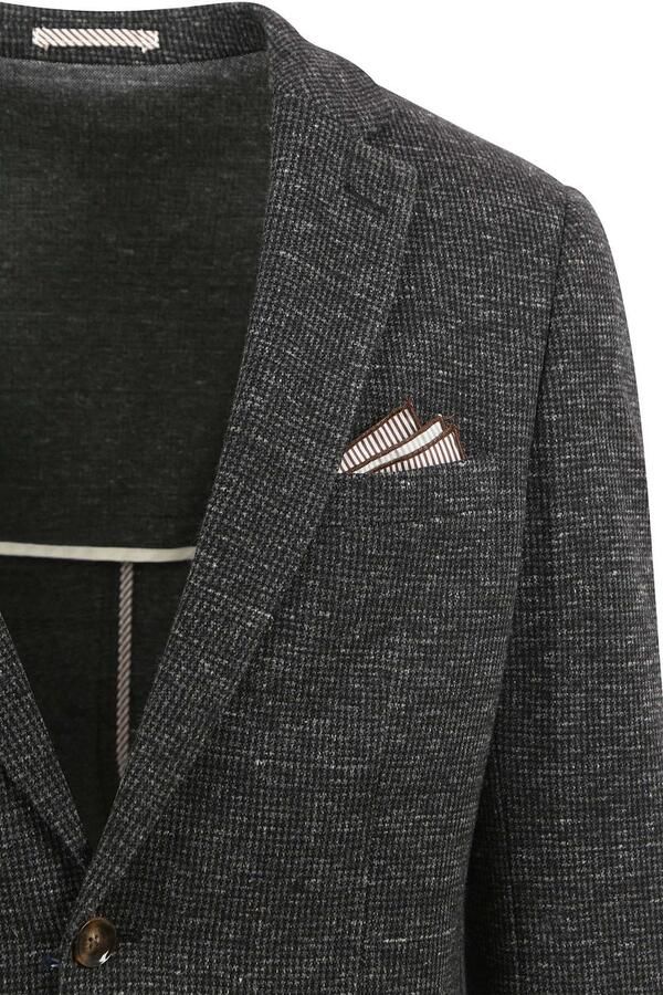 Suitable Blazer Colbert Fame Pied de Poule Antraciet - Foto 3