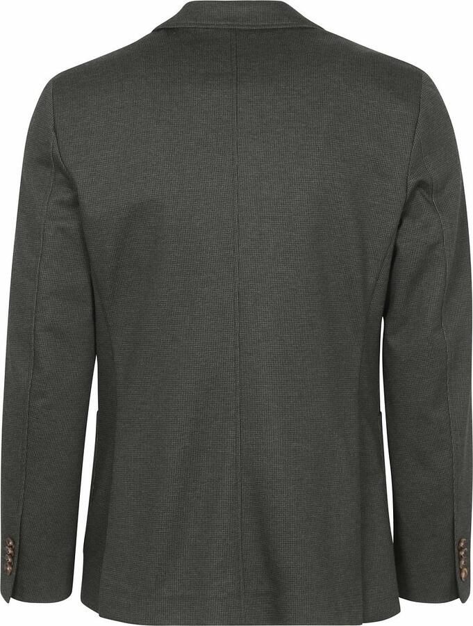 Suitable Blazer Colbert Fame Pied de Poule Donkergroen - Foto 2