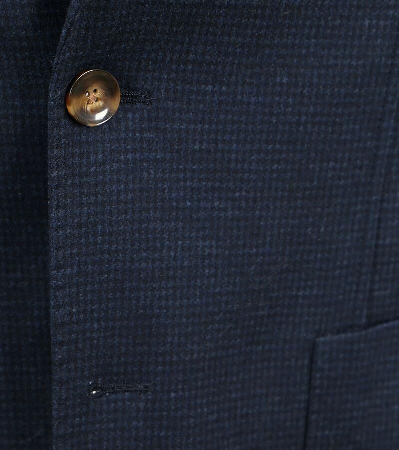 Suitable Colbert Fame Pied de Poule Navy - Foto 2
