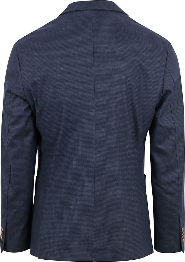 Suitable Colbert Fame Pied de Poule Navy - Foto 4