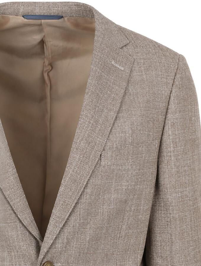 Suitable Blazer Colbert Fine Structure beige
