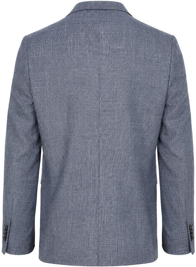 Suitable Blazer Colbert Fine Structure Blauw - Foto 4
