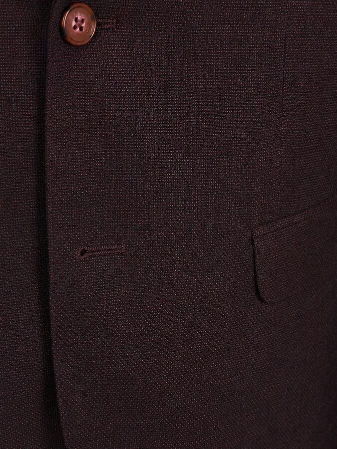 Suitable Blazer Colbert Fine Structure Bordeaux - Foto 2