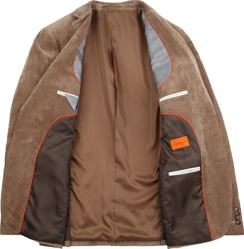 Suitable Blazer Colbert Heleen Corduroy Camel - Foto 4