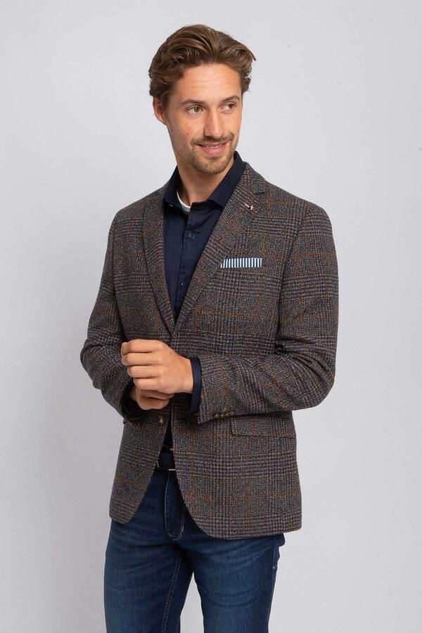Suitable Colbert Heleen Ruit Bruin - Foto 3