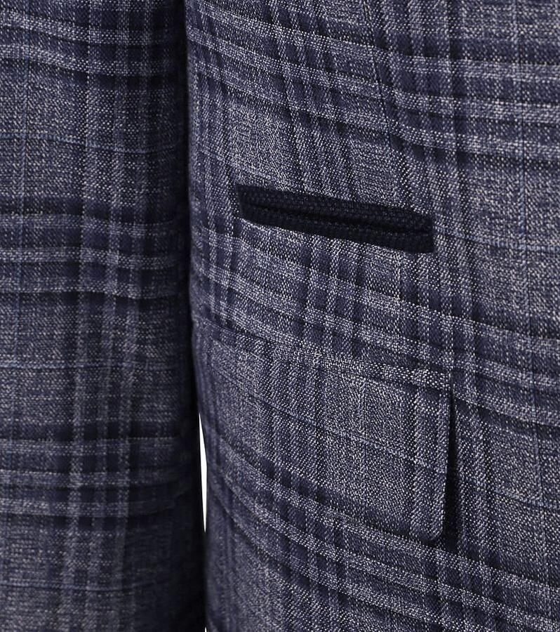 Suitable Colbert Heleen Ruit Navy - Foto 2