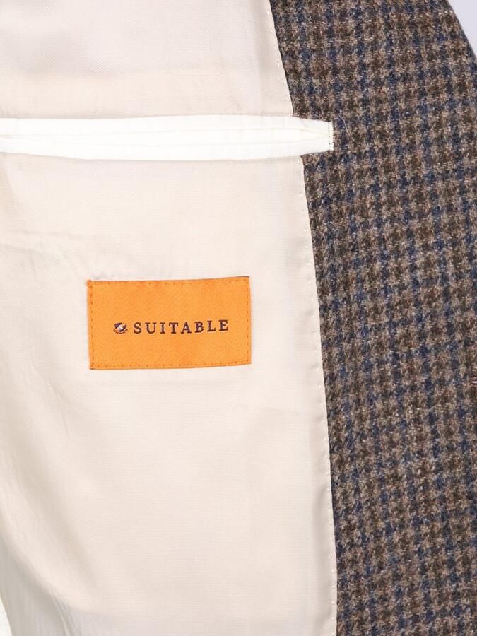 Suitable Blazer Colbert Mylo Flanncheck Tabacco - Foto 3