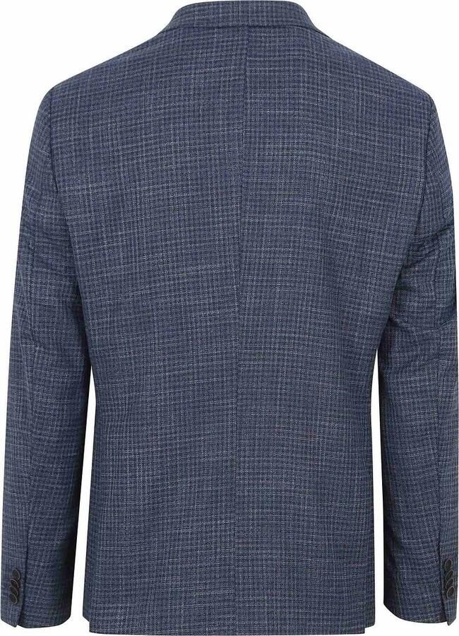 Suitable Colbert Royal Blauw Ruiten - Foto 2
