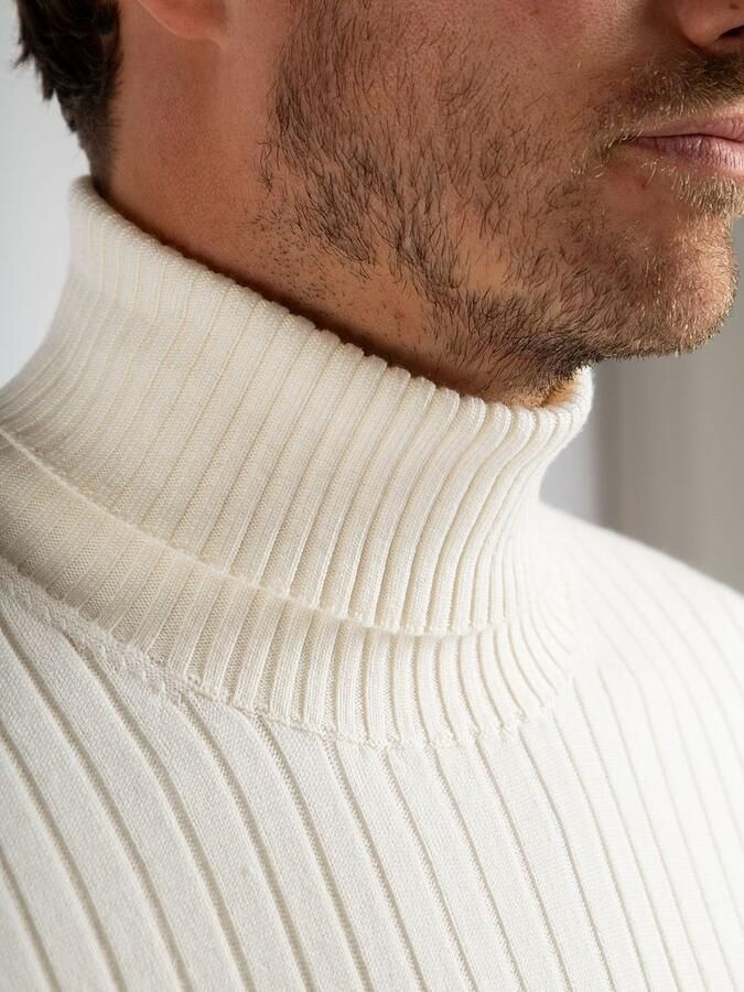 Suitable Coltrui Rib Merino Off White - Foto 2