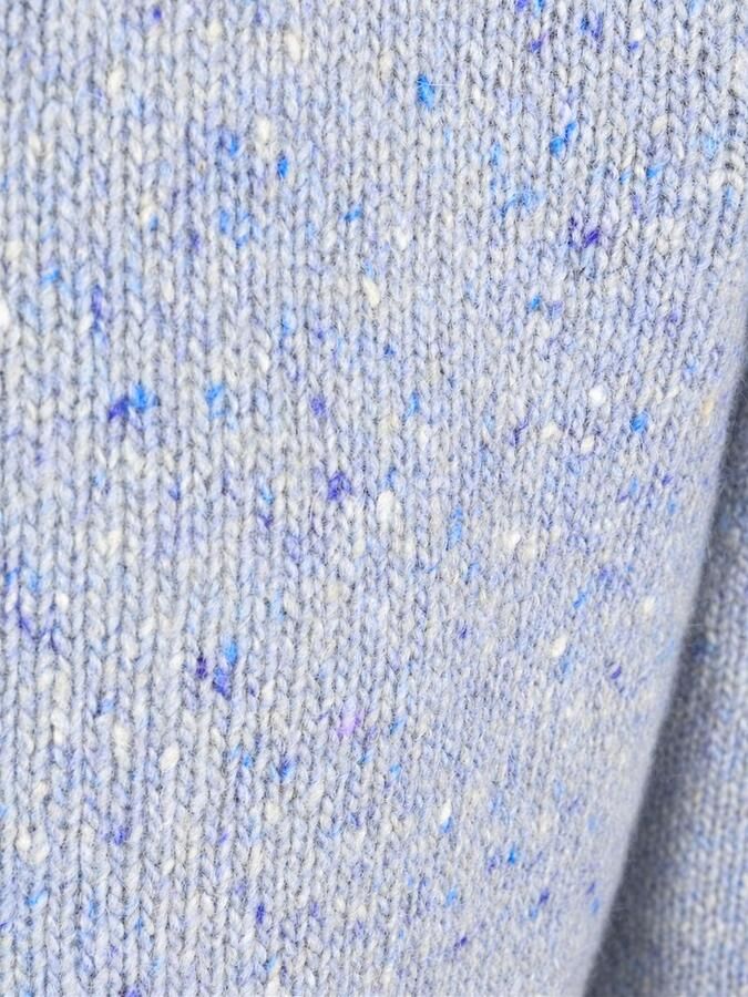 Suitable Sweater Coltrui Tweed Lichtblauw - Foto 2