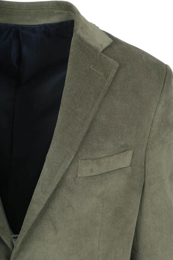 Suitable Corduroy Kostuum Groen - Foto 5