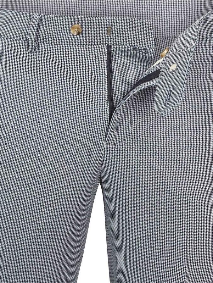 Suitable Das Pantalon Houndstooth Navy - Foto 2