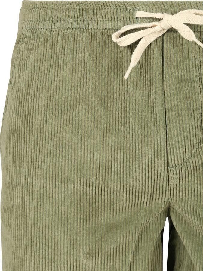 Suitable Detroit Cord Short Groen - Foto 4