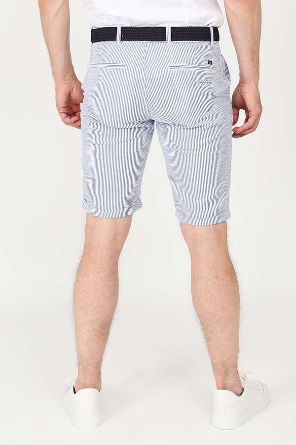 Suitable Doni Short Strepen Blauw - Foto 4