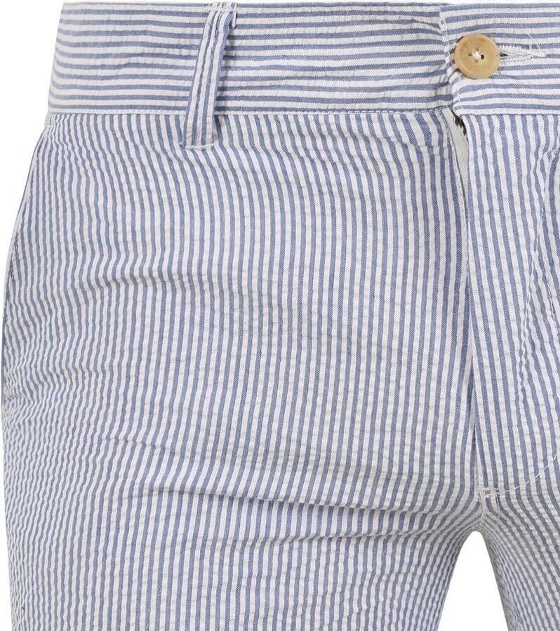 Suitable Doni Short Strepen Blauw - Foto 2